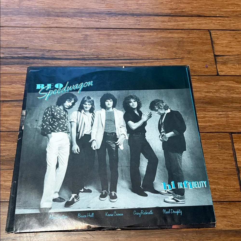 REP Speedwagon Hi Infidelity Vinyl Record LP - Picture 3 of 5